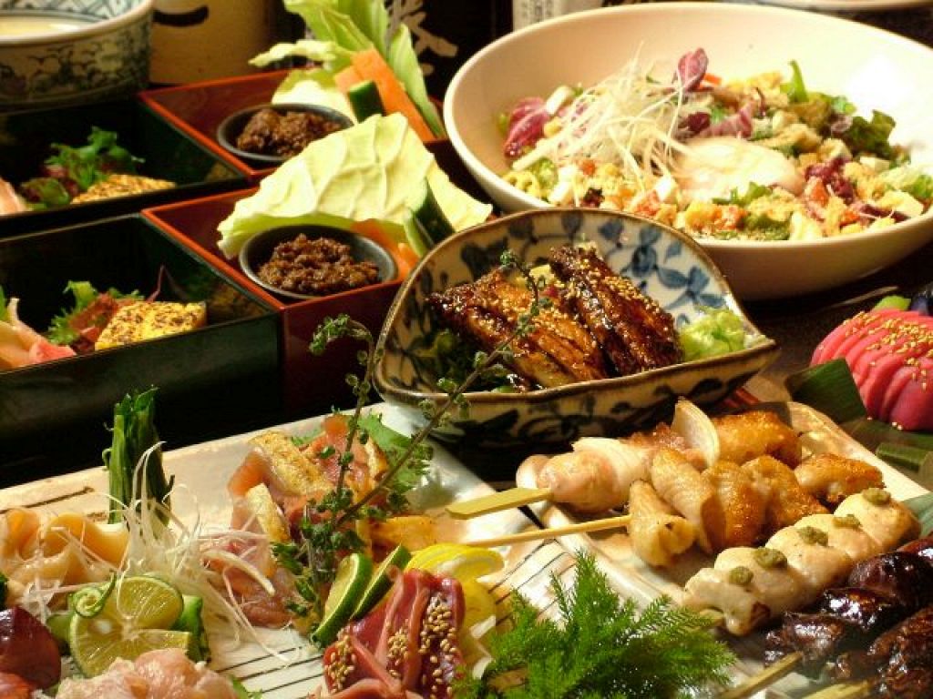 春の宴会コースは鶏をしっかり味わえる、120分飲み放題付コース★3600円・4000円・5000円をご用意◎