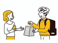 【ご自宅でも食べれる！】Uber×出前館で出店中