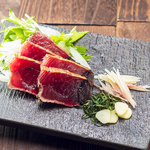 枕崎産かつおのたたき