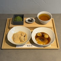 お餅と団子が食べ比べできる！