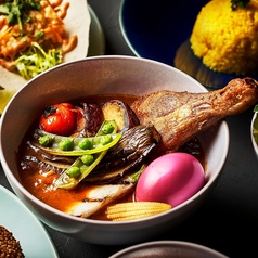 チキンコンフィスープカレー