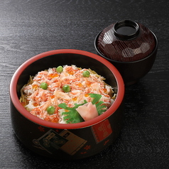 かに寿司定食