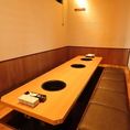 焼肉宴会などでも大活躍の広々したお席もご用意しております♪