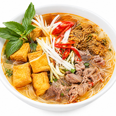 カニのビーフン (Bun Rieu Cua)