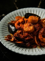 ホタテのペスカトーレの写真