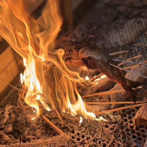 開宴！≪原始焼き 燗と≫魚を一番美味しくする原始焼きで魚料理を楽しむ…！