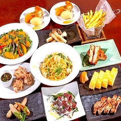 集 新橋本店 炭火BARのコース写真