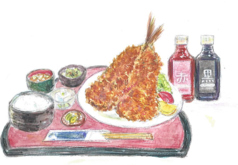 【アジフライ定食】