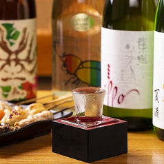 厳選された焼酎・日本酒各種