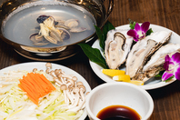 札幌では珍しい牡蠣のしゃぶしゃぶ
