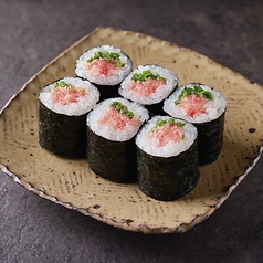 【生本マグロ】ねぎトロ巻き/トロたく巻き
