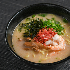 海老味噌香る白湯ラーメン