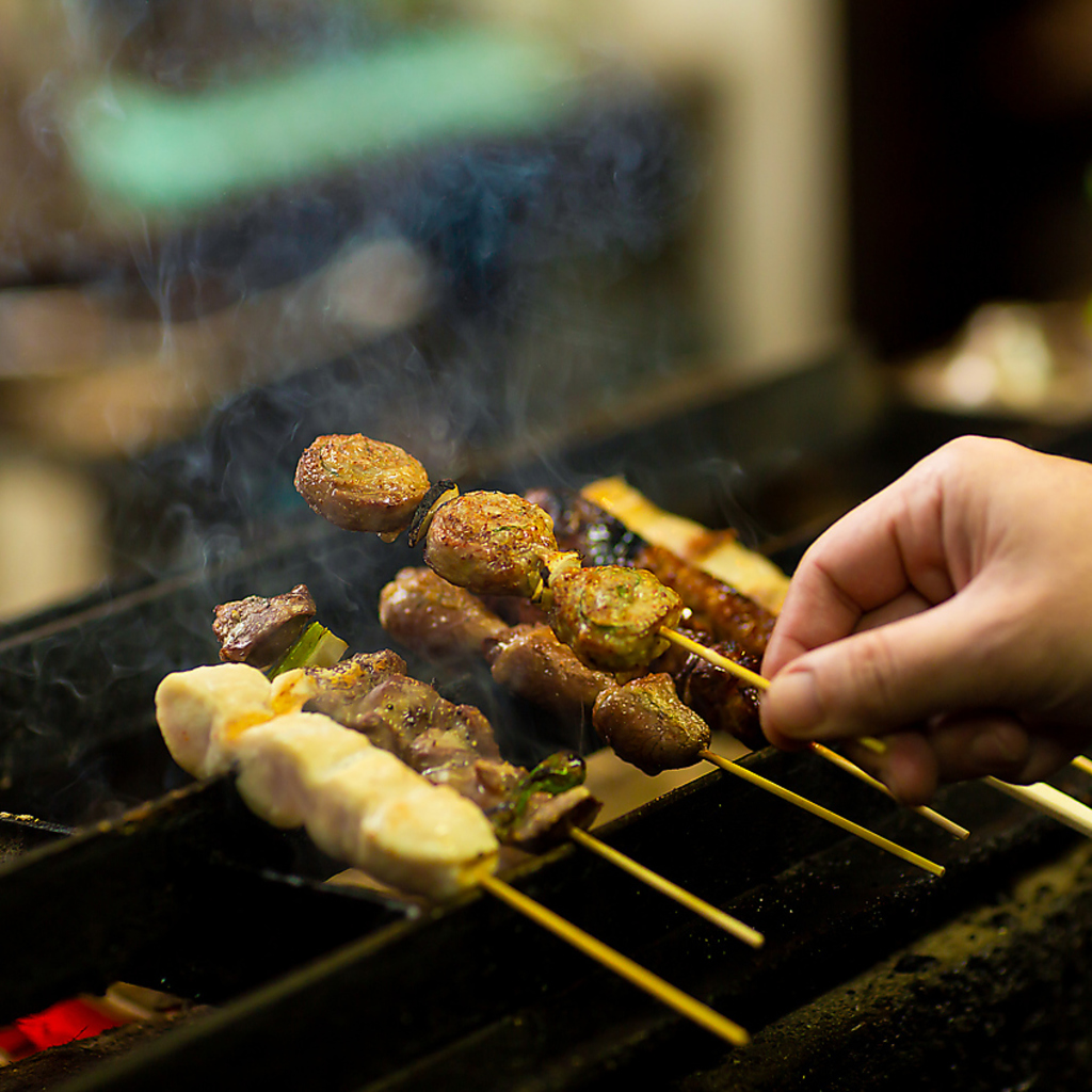 当店の焼き鳥は精肉店と相談し新鮮なお肉を厳選しております。