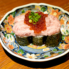 ねぎトロといくらの他人寿司