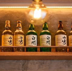 お肉にあうお酒は何でも取り揃えております！