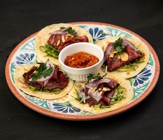 タコス× ブリティッシュ（ローストビーフ）