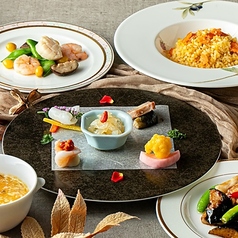 中国割烹旅館 掬水亭 レストラン天外天のコース写真