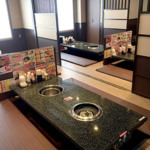 広々としたお席で美味しい焼肉を味わってください♪