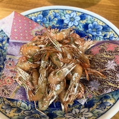 川エビ揚げ物　山椒塩