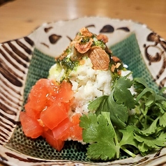 パクチーポテトサラダ