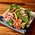 料理メニュー写真&nbsp;刺身3点盛り