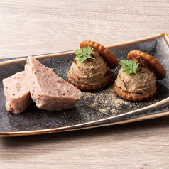 ポークパテ＆白レバーミレーサンド