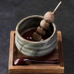 蕎麦団子ぜんざい