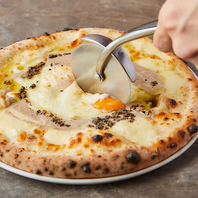 イタリアンのピザやパスタにも拘り抜いおります