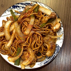 ホルモン焼きそば