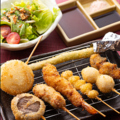 料理メニュー写真&nbsp;おまかせ串8本コース(サラダ・串8本)