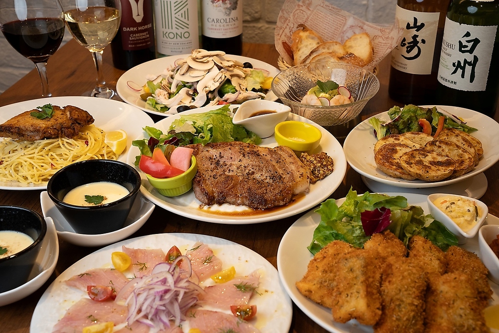 飲み放題コースお料理一例