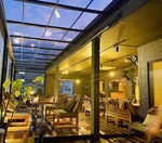 2階は人気の半テラス席！防寒の為冬場はビニールハウスに人気のお席なのでご予約はお早めに◎