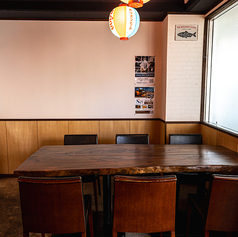 2名席×2卓 ・4名席×1卓 ・6名席×2卓 （最大26名対応）