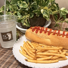 ホットドッグ＋ポテト