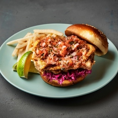 スパイシーチキンバーガー