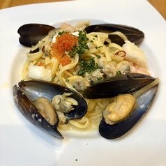 漁師のオイルパスタ