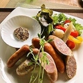 料理メニュー写真&nbsp;ソーセージ盛り合わせ