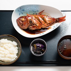 【煮魚定食】金目鯛煮魚定食