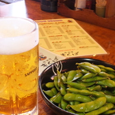 今の時期なら『ビール』と『黒崎茶豆』で一杯♪