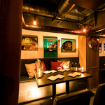 こだわりおしゃれ空間は時間を忘れて楽しいひとときをお過ごし頂けます。