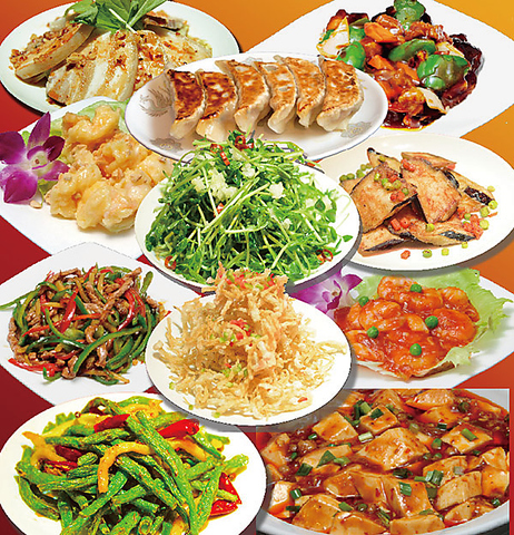 コース料理・宴会プランが豊富な中華料理！