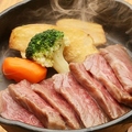 料理メニュー写真 宮崎県産黒毛和牛サーロインステーキ