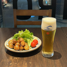 揚げじゃがと塩辛のバター炒め