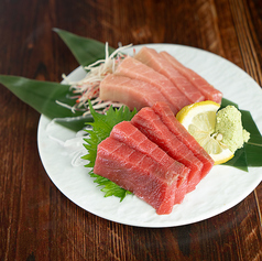 マグロ刺身2種盛り