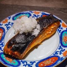 名物銀鮭の原始焼き
