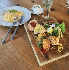 アオゾラテーブルのコース写真