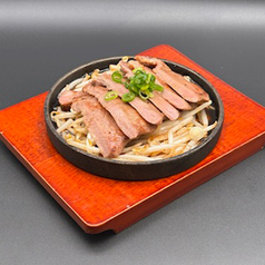 牛タンの鉄板焼き