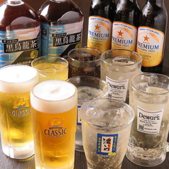 【期間限定!】生ビール含むドリンクALL110円(税込)