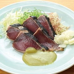かつおの土佐ぬた なめろう風