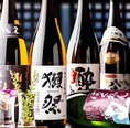 日本酒は日本各地の銘柄をたくさんご用意しています。新鮮なお刺身との相性は抜群です◎サワーや焼酎、もちろんノンアルコールもございます！